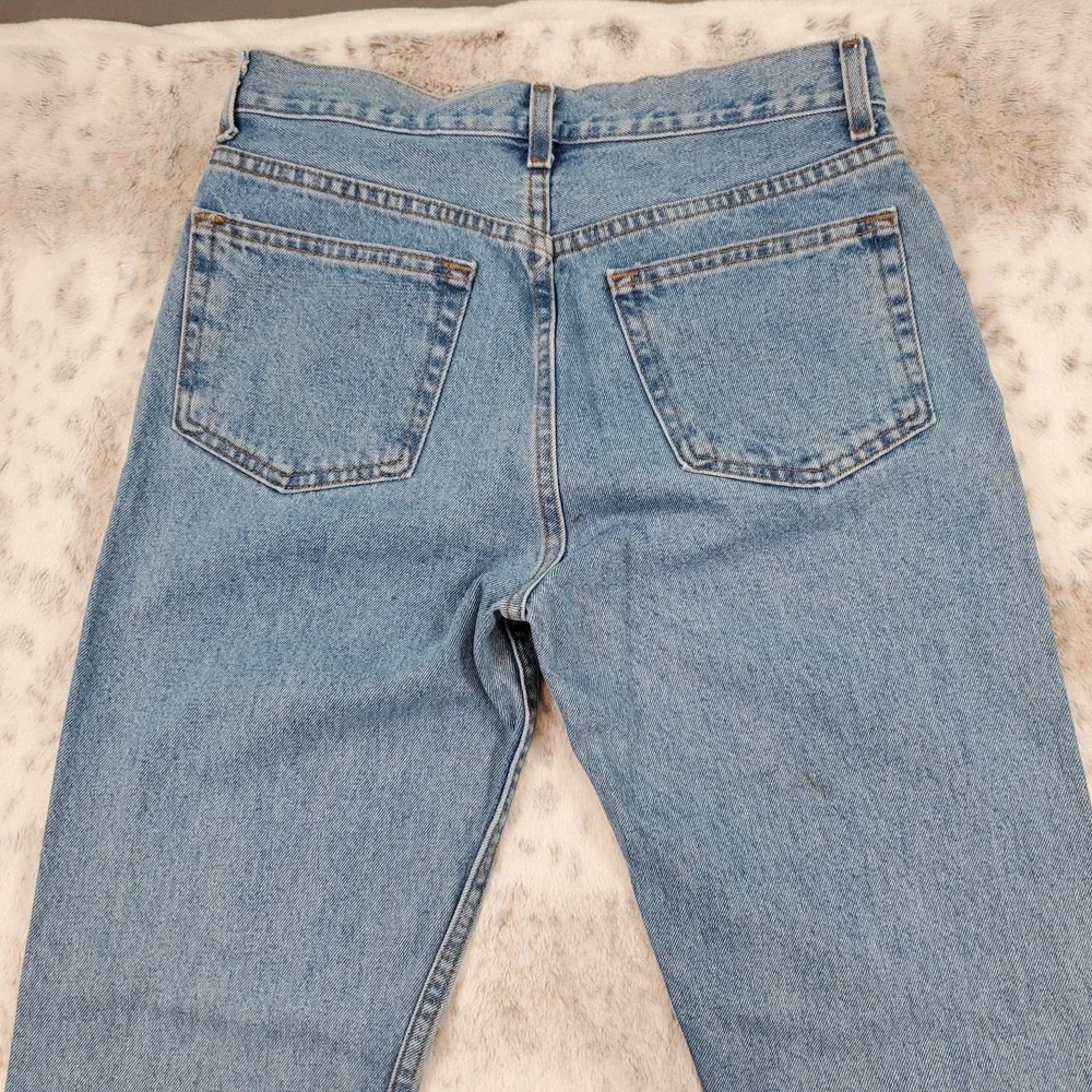 Vintage Faded Glory Mens Jeans Regular Fit Straight 30x30 Workwear Medium‎ Wash